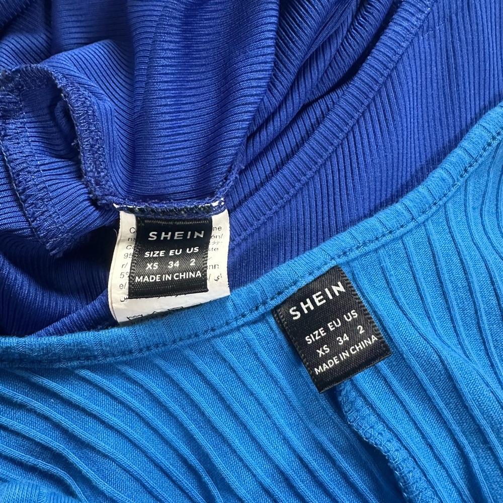 SHEIN Two Blue Rompers - Picture 3 of 3